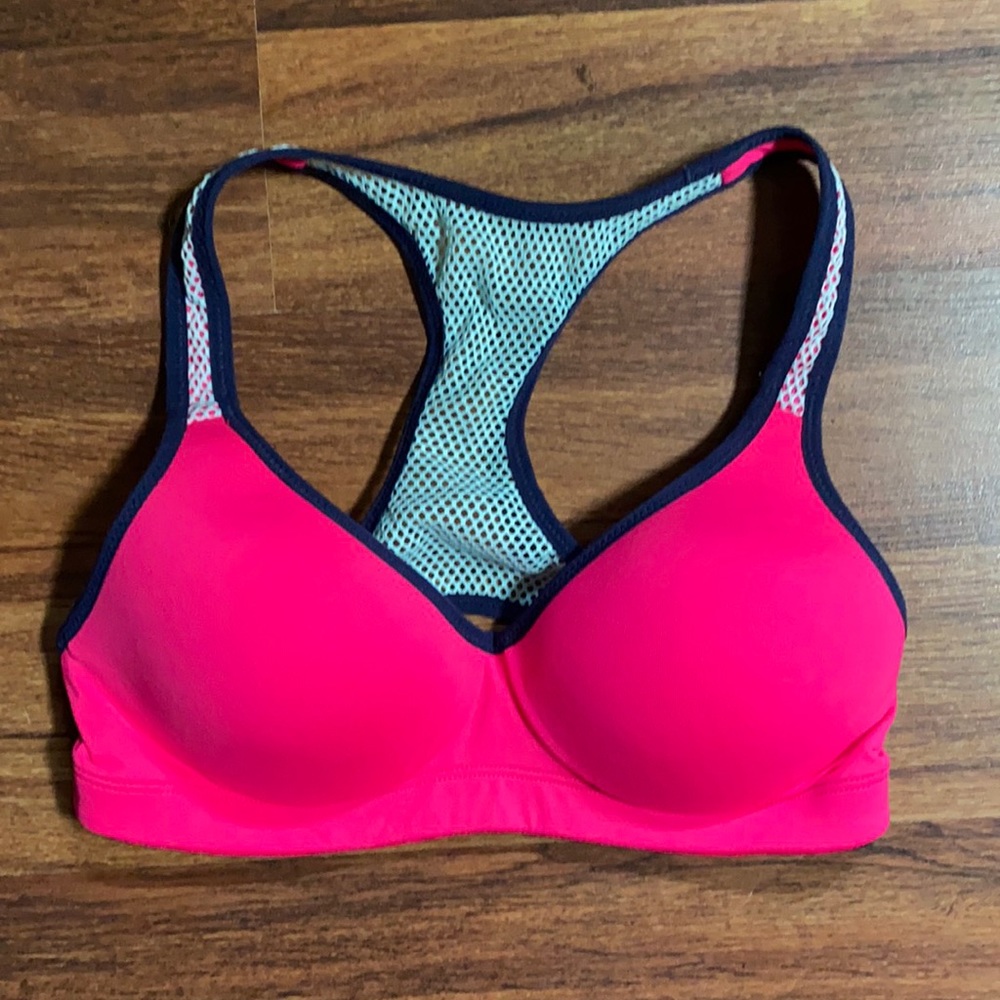 VS Yoga bra - pink and blue